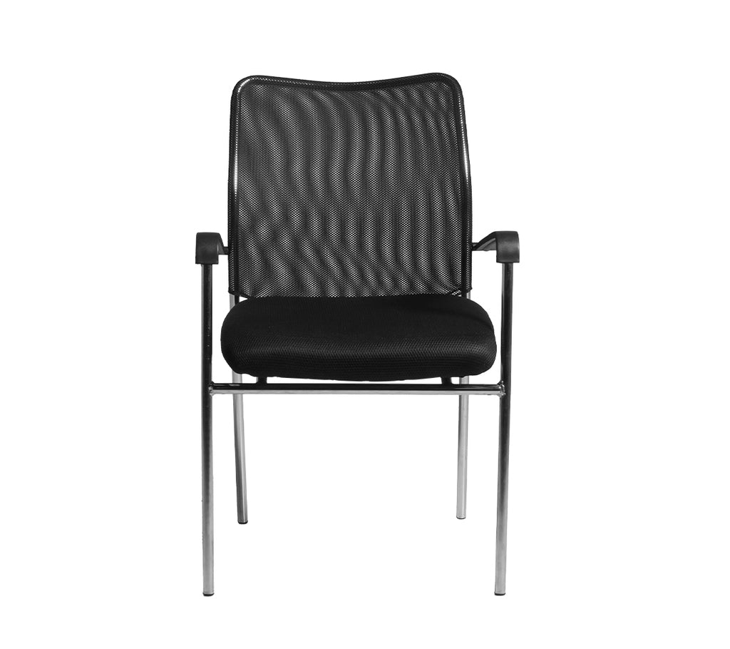 SILLA DE VISITANTE MARONTI COLOR NEGRO