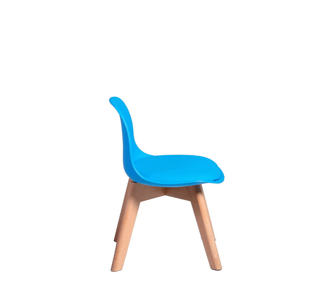 SILLA TULIP KIDS COLOR AZUL