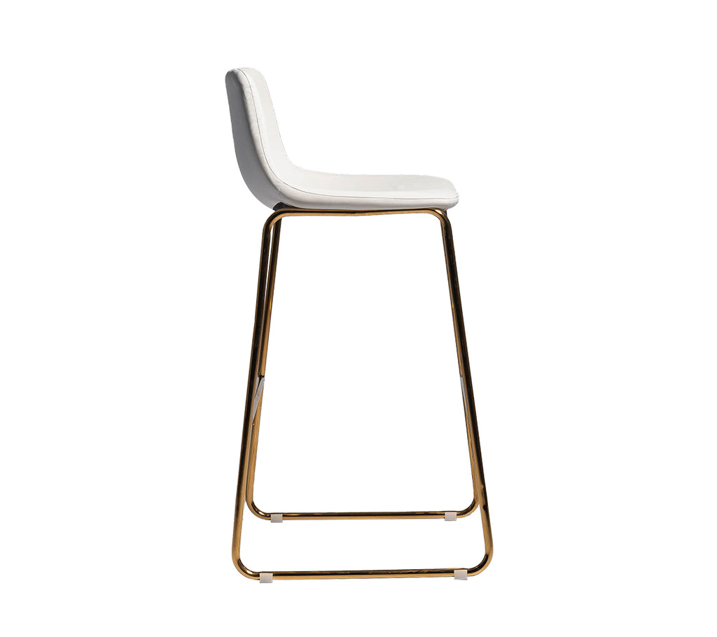 TABURETE DE BAR CAMILA PATAS GOLD