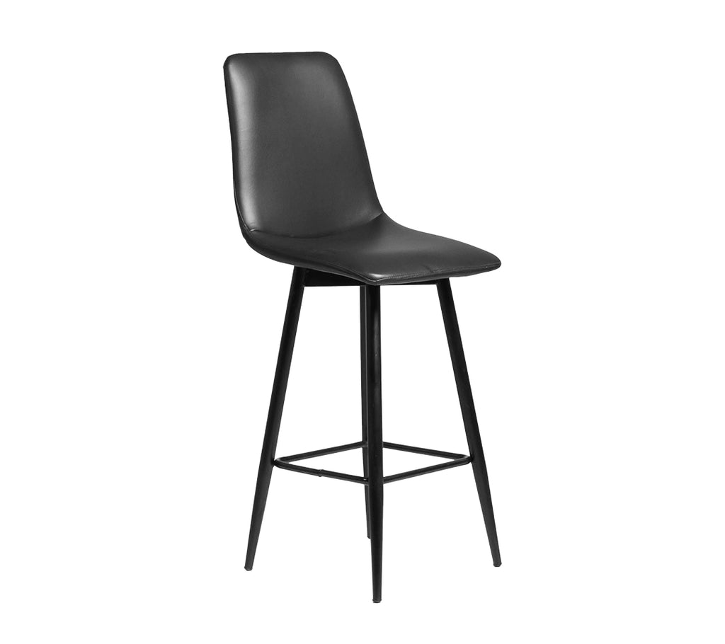 TABURETE DE BAR VELVED ESPALDAR ALTO