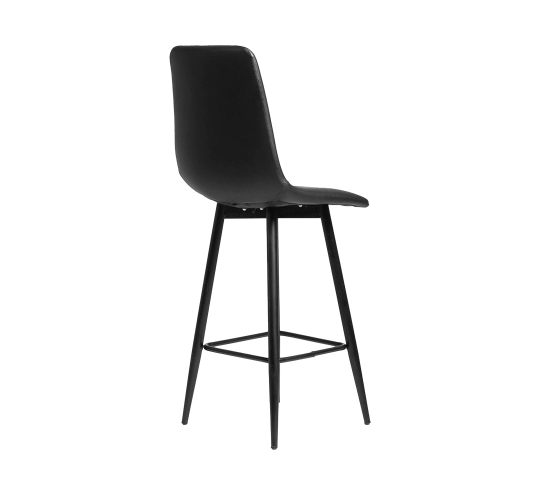 TABURETE DE BAR VELVED ESPALDAR ALTO