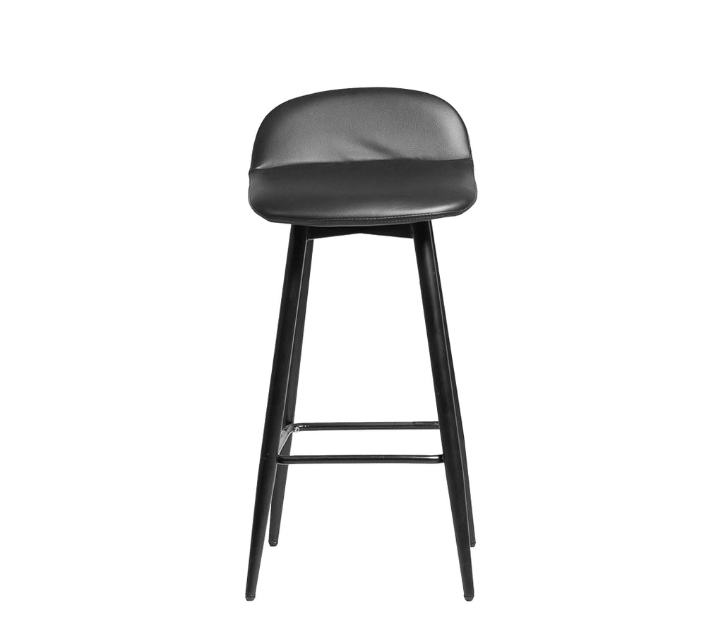 TABURETE DE BAR VELVED ESPALDAR BAJO