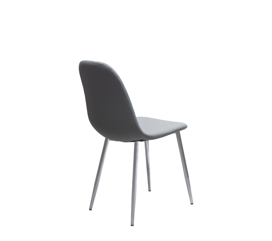 SILLA VIVIAN BIPIEL CHROME