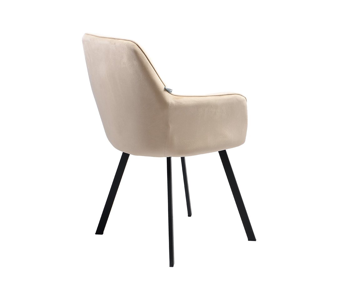 Velved Silla de tela gamuzada