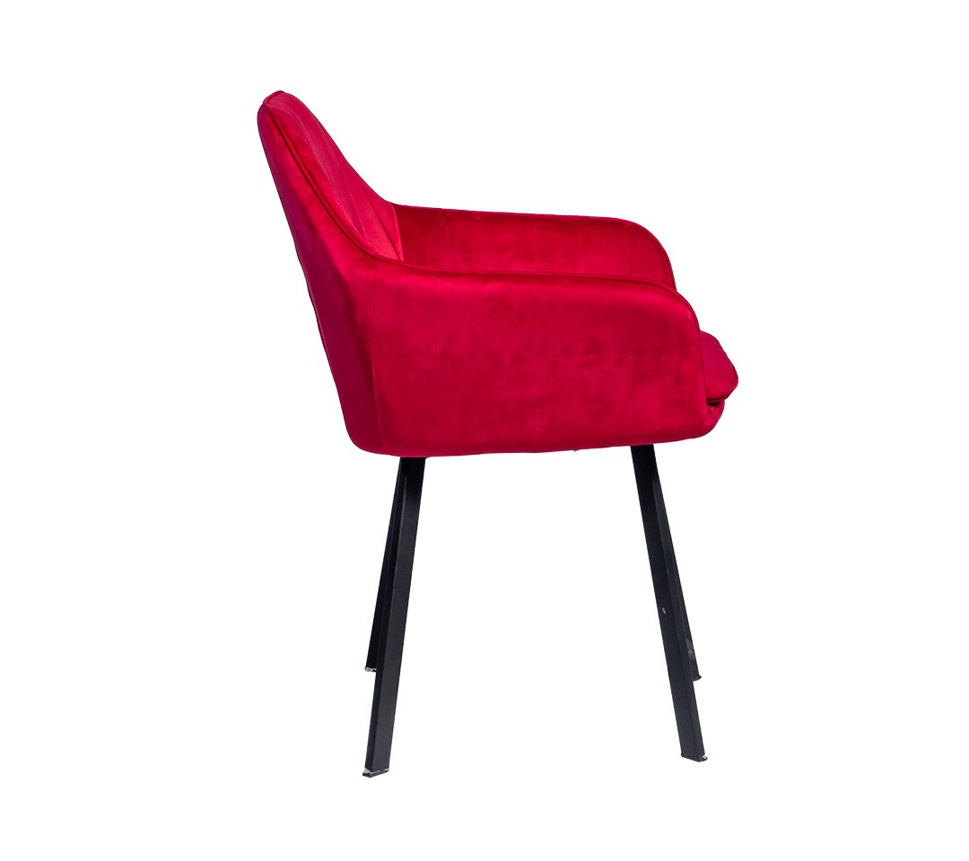 Velved Silla de tela gamuzada