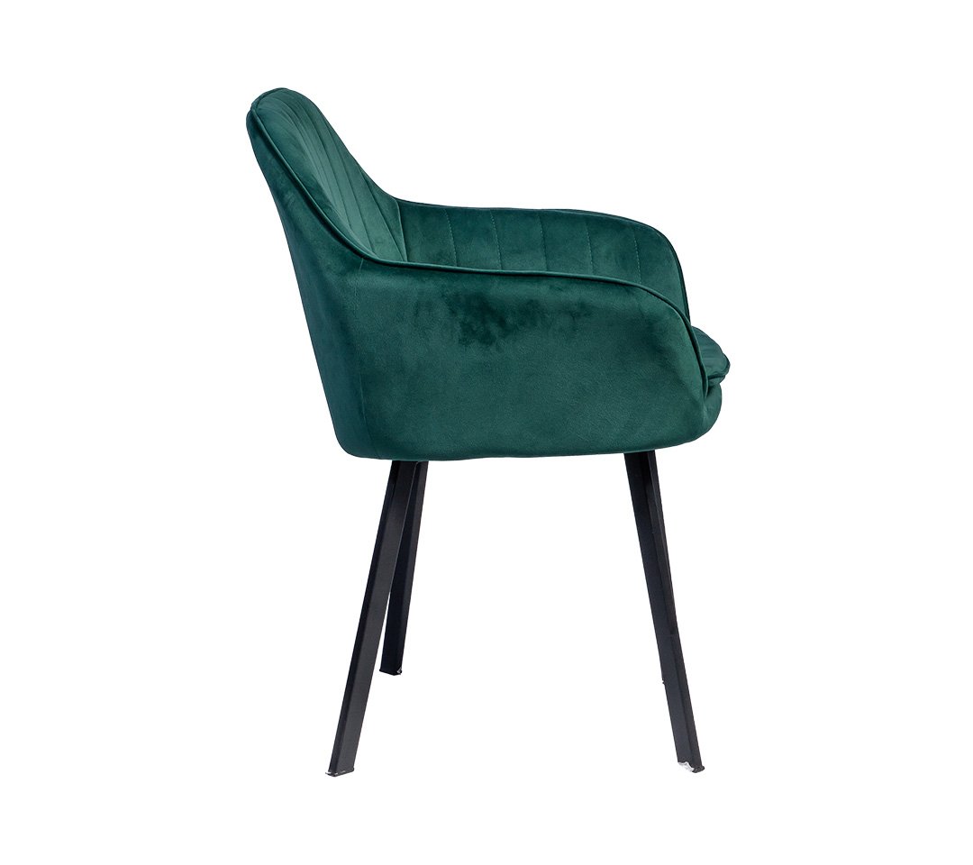 Velved Silla de tela gamuzada