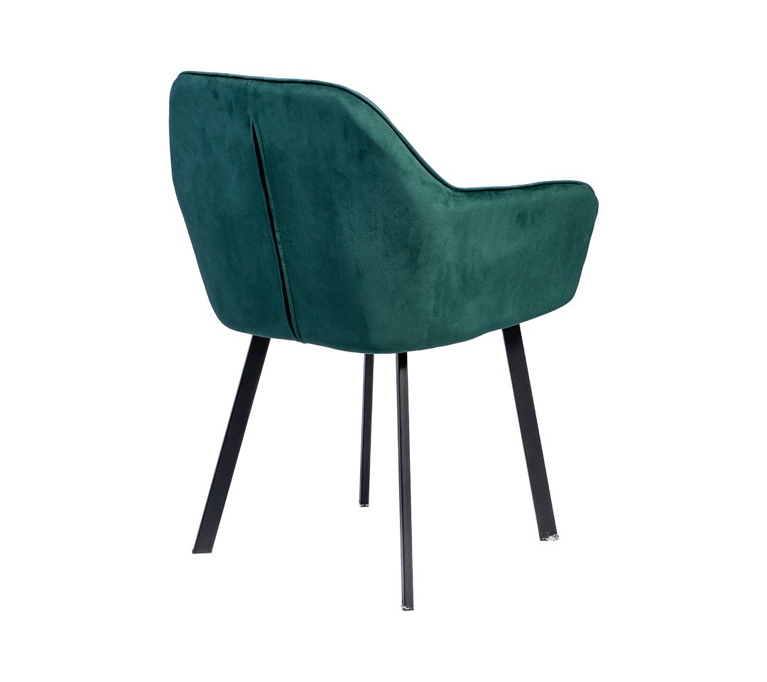 Velved Silla de tela gamuzada