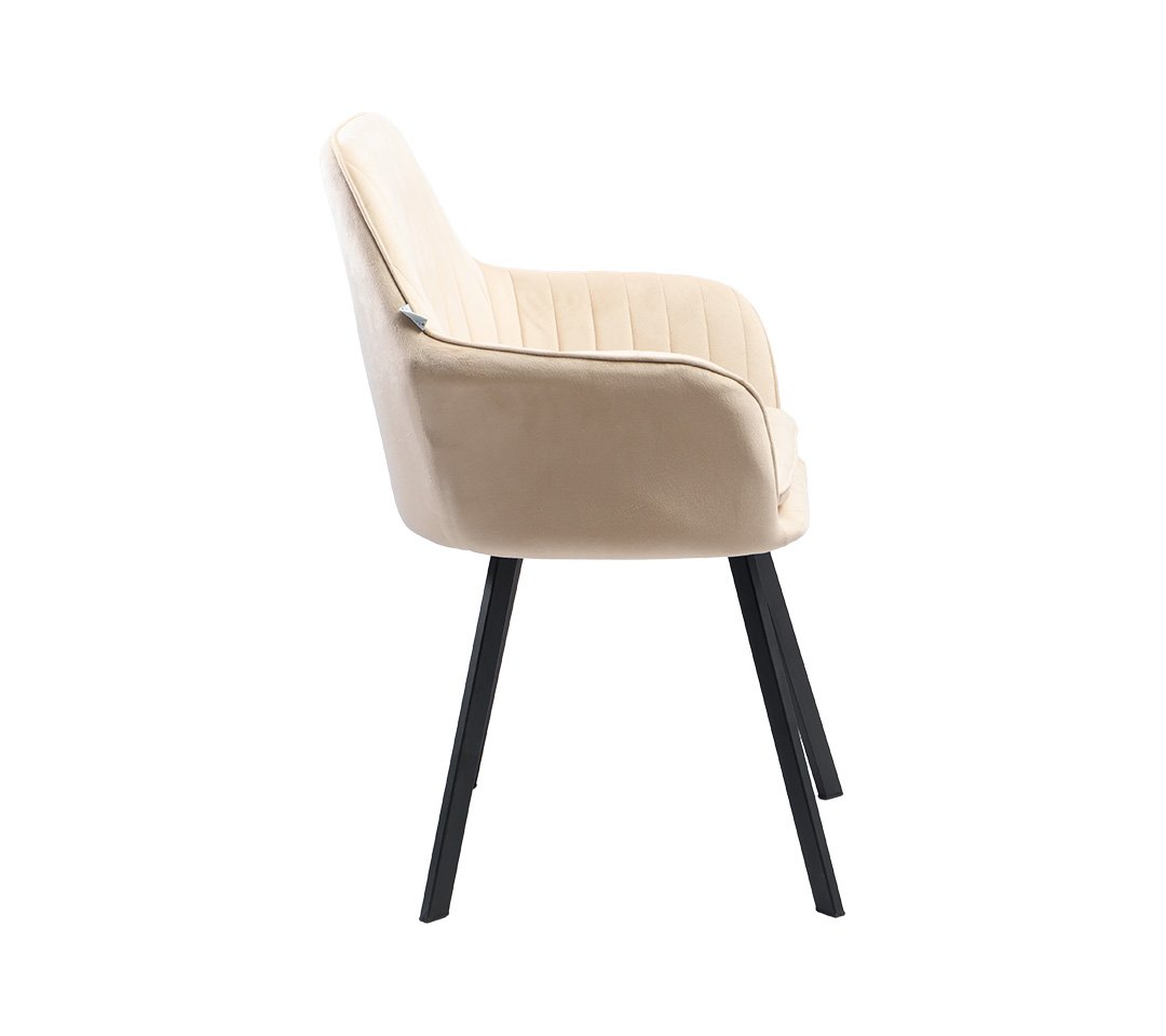 Velved Silla de tela gamuzada