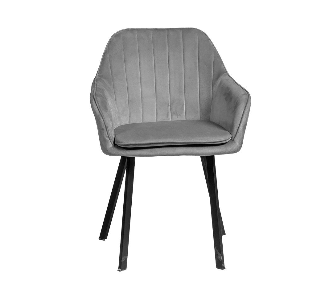 Velved Silla de tela gamuzada
