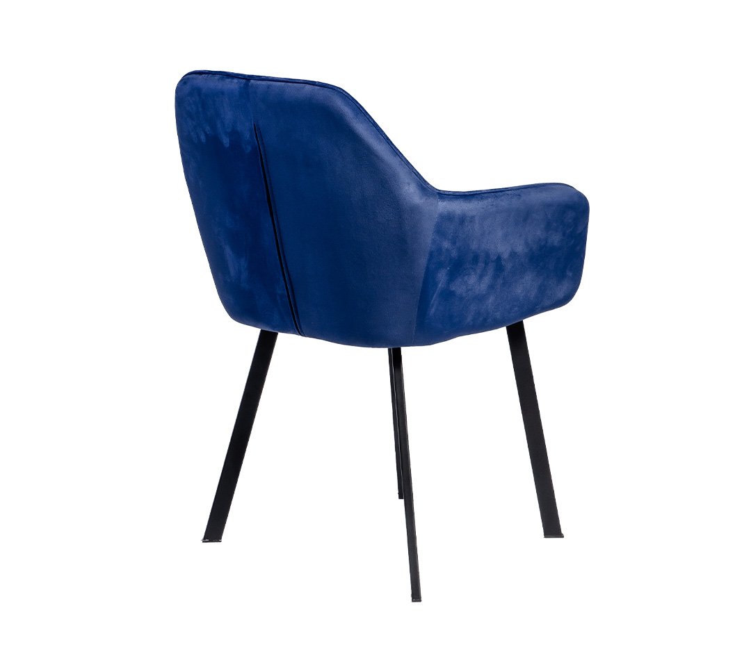 Velved Silla de tela gamuzada