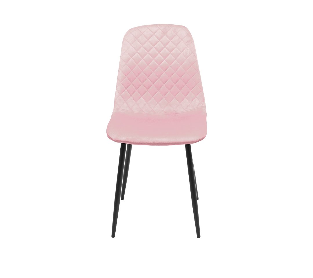 Vivian 2F Silla de tela gamuzada