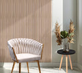 WALL PANEL WPS - Madera Gris Fresno y Aluminio