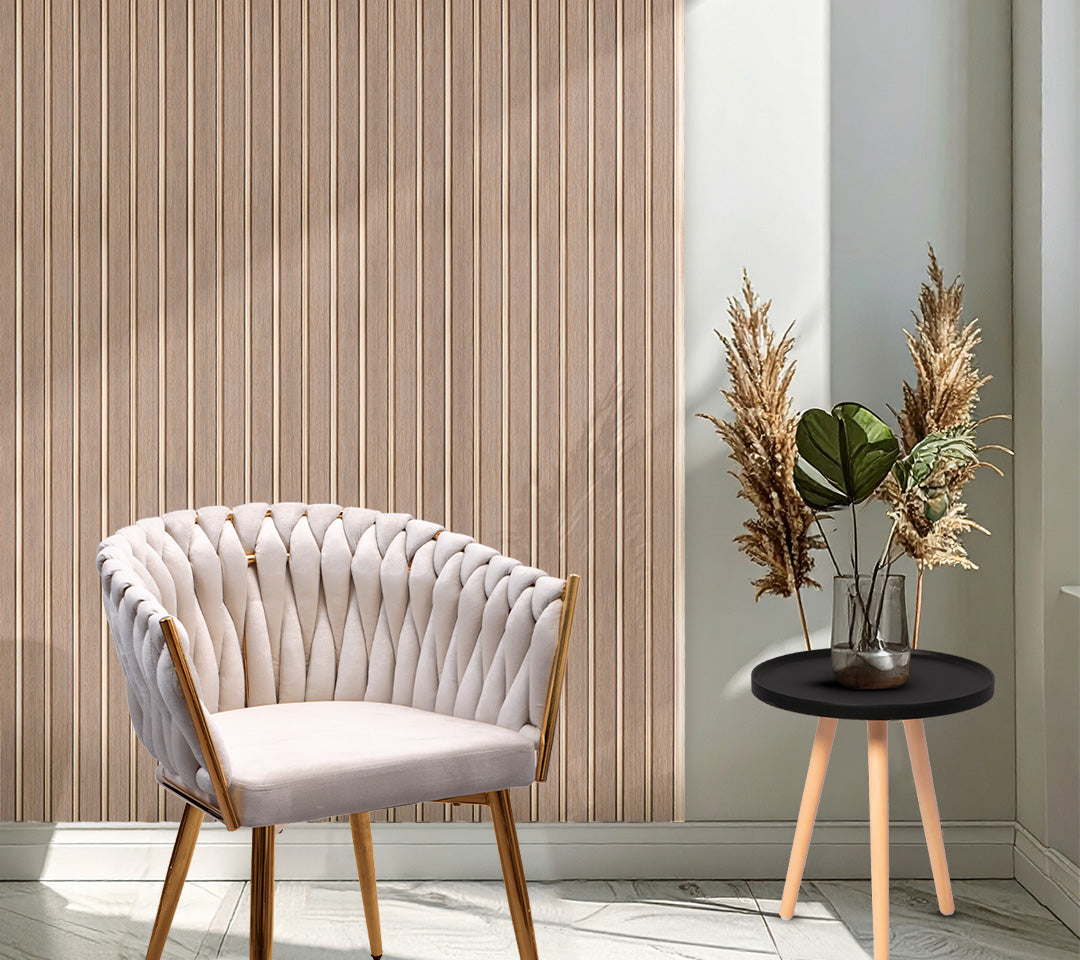 Wall Panel WPS MADERA GRIS FRESNO Y ALUMINIO