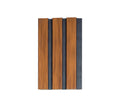 Wall Panel WPS MADERA NOGAL NEGRO Y DORADO
