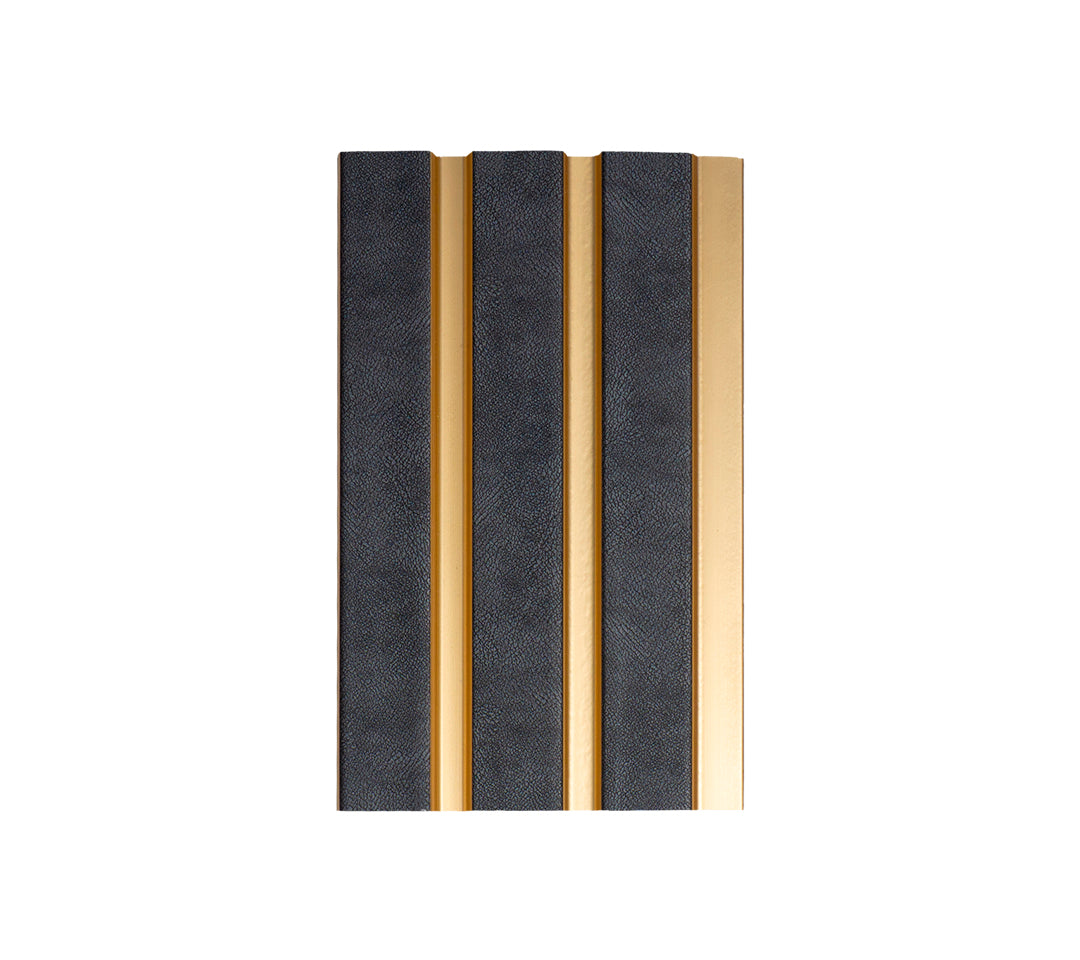 Wall Panel WPS CERÁMICA NEGRA Y DORADO