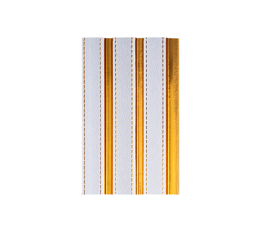 Wall Panel WPS CUERO GRIS CLARO Y ORO