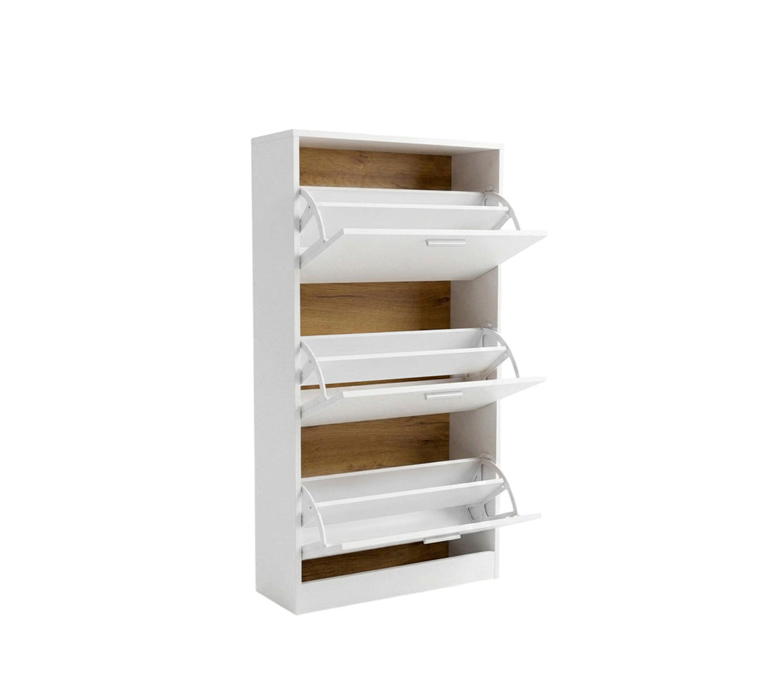 ZAPATERA MIAMI 3 GAVETAS – 60 x 24 x 120cm