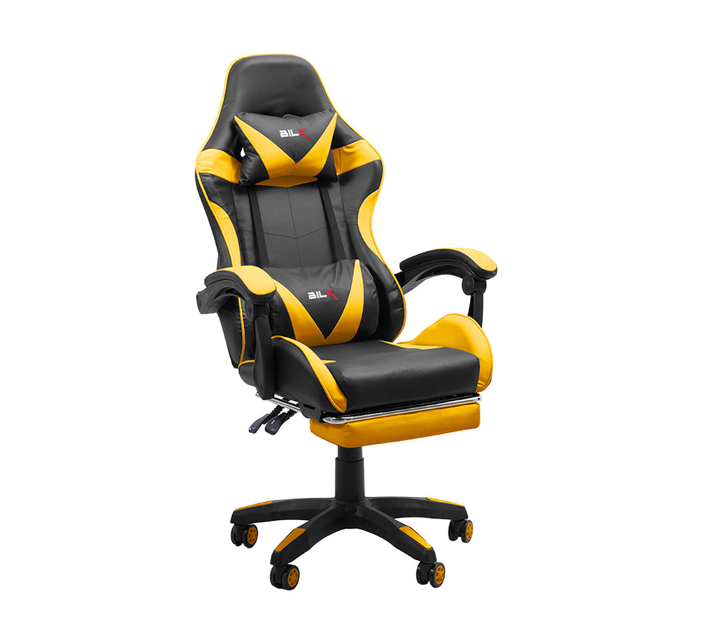SILLA GAMER RACING X AMARILLA