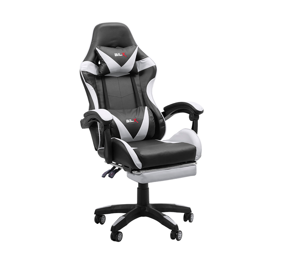 SILLA GAMER RACING X BLANCA