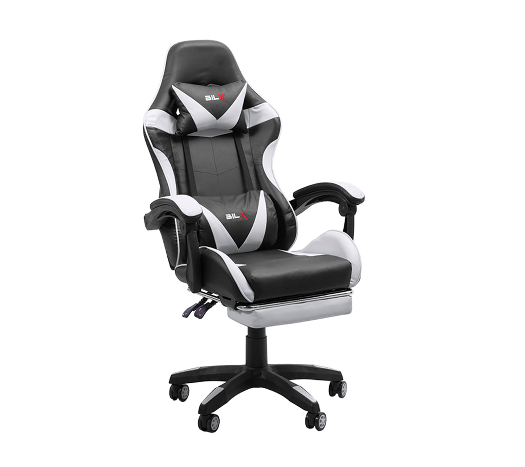 SILLA GAMER RACING X BLANCA