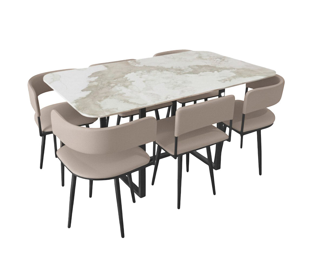 SET COMEDOR HOLAND VITROCERÁMICA 6 PUESTOS