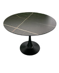 MESA REDONDA MOD. MARMOL NEGRO 100x75cm