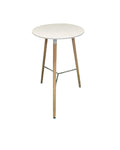 MESA RETRO ALTA COLOR BLANCO 60x105cm