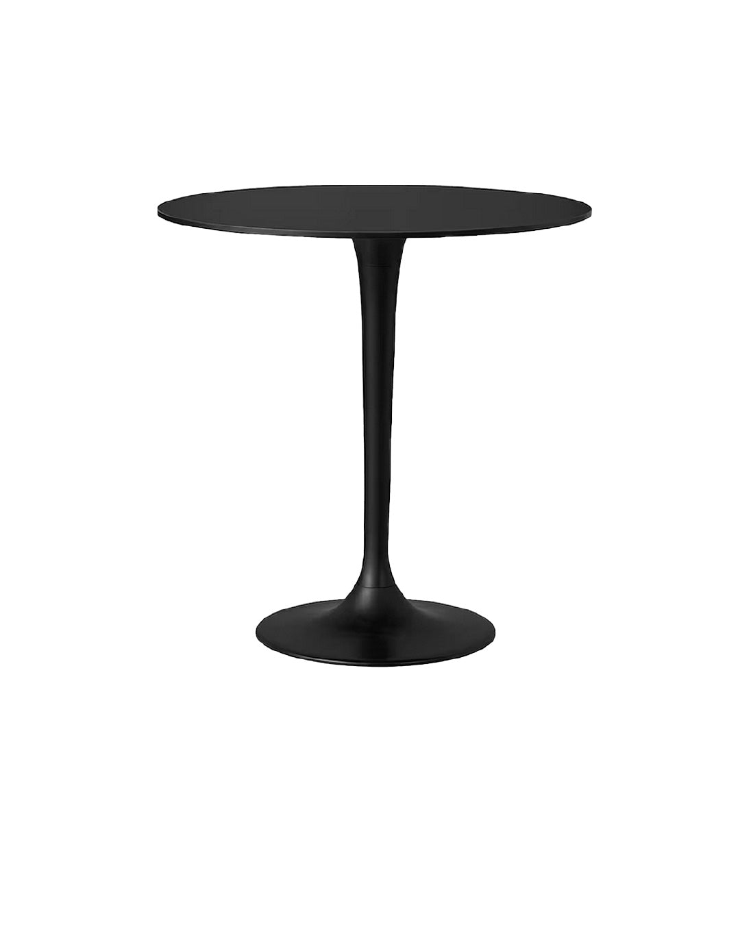 MESA TULIP ALTA COLOR NEGRO 60x105cm